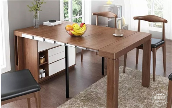 折疊伸縮餐桌設計