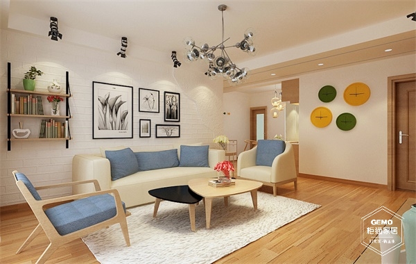 沙發背景墻圖片