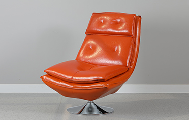 北歐風格客廳陽臺休閑轉椅躺椅1531#